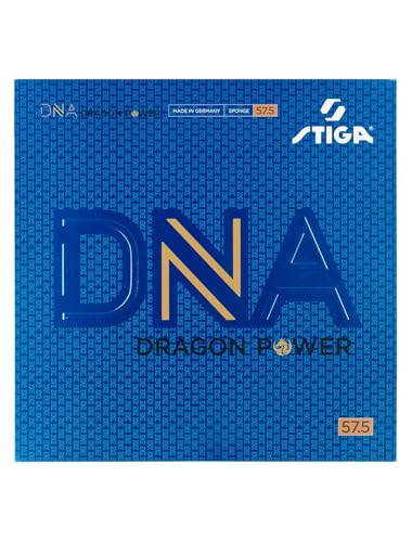 STIGA Unisex – Erwachsene DNA Dragon Power Tischtennisbelag, Rot, 57.5 STIGA Unisex – Erwachsene DNA Dragon Power Tischtennisbelag, Rot, 57.5 von STIGA