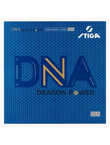 STIGA Unisex – Erwachsene DNA Dragon Power Tischtennisbelag, Schwarz, 55 STIGA Unisex – Erwachsene DNA Dragon Power Tischtennisbelag, Schwarz, 55 von STIGA