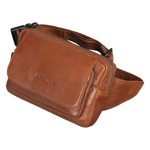 STILORD 'Boston' Gürteltasche Leder Vintage Bauchtasche Männer Frauen Hüfttasche für Kamera Jogging Reise Festival Sport Doggy Bag Echtleder, Farbe:maraska - braun STILORD 'Boston' Gürteltasche Leder Vintage Bauchtasche Männer Frauen Hüfttasche für Kamera Jogging Reise Festival Sport Doggy Bag Echtleder, Farbe:maraska - braun von STILORD