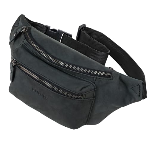 STILORD 'Portland' Gürteltasche Leder Vintage Bauchtasche Hüfttasche oder Brusttasche für Kamera Jogging Reise Festival Sport Echtleder, Farbe:anthrazit STILORD 'Portland' Gürteltasche Leder Vintage Bauchtasche Hüfttasche oder Brusttasche für Kamera Jogging Reise Festival Sport Echtleder, Farbe:anthrazit von STILORD
