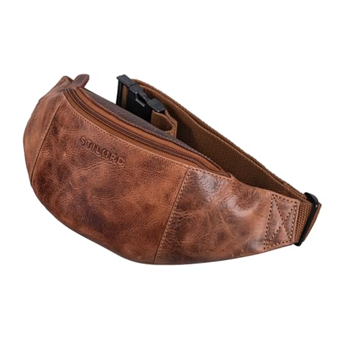 STILORD 'Shawn' Leder Gürteltasche groß Vintage - Hochwertige Echtleder Bauchtasche für Männer & Frauen Festivaltasche Hüfttasche Brust-Tasche für Herren und Damen, Farbe:Napoli - braun STILORD 'Shawn' Leder Gürteltasche groß Vintage - Hochwertige Echtleder Bauchtasche für Männer & Frauen Festivaltasche Hüfttasche Brust-Tasche für Herren und Damen, Farbe:Napoli - braun von STILORD