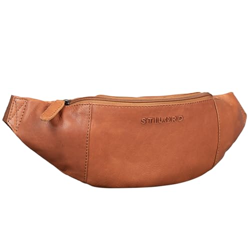 STILORD 'Shawn' Leder Gürteltasche groß Vintage - Hochwertige Echtleder Bauchtasche für Männer & Frauen Festivaltasche Hüfttasche Brust-Tasche für Herren und Damen, Farbe:girona - braun STILORD 'Shawn' Leder Gürteltasche groß Vintage - Hochwertige Echtleder Bauchtasche für Männer & Frauen Festivaltasche Hüfttasche Brust-Tasche für Herren und Damen, Farbe:girona - braun von STILORD