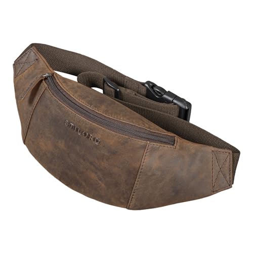 STILORD 'Shawn' Leder Gürteltasche groß Vintage - Hochwertige Echtleder Bauchtasche für Männer & Frauen Festivaltasche Hüfttasche Brust-Tasche für Herren und Damen, Farbe:Colorado - braun STILORD 'Shawn' Leder Gürteltasche groß Vintage - Hochwertige Echtleder Bauchtasche für Männer & Frauen Festivaltasche Hüfttasche Brust-Tasche für Herren und Damen, Farbe:Colorado - braun von STILORD