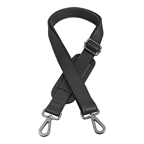 STILORD Taschengurt Breit Leder mit Karabiner und Polster zum Wechseln Schultergurt für Taschen Trageriemen Handtaschengurt für Umhängetasche Echtleder, Farbe:schwarz STILORD Taschengurt Breit Leder mit Karabiner und Polster zum Wechseln Schultergurt für Taschen Trageriemen Handtaschengurt für Umhängetasche Echtleder, Farbe:schwarz von STILORD