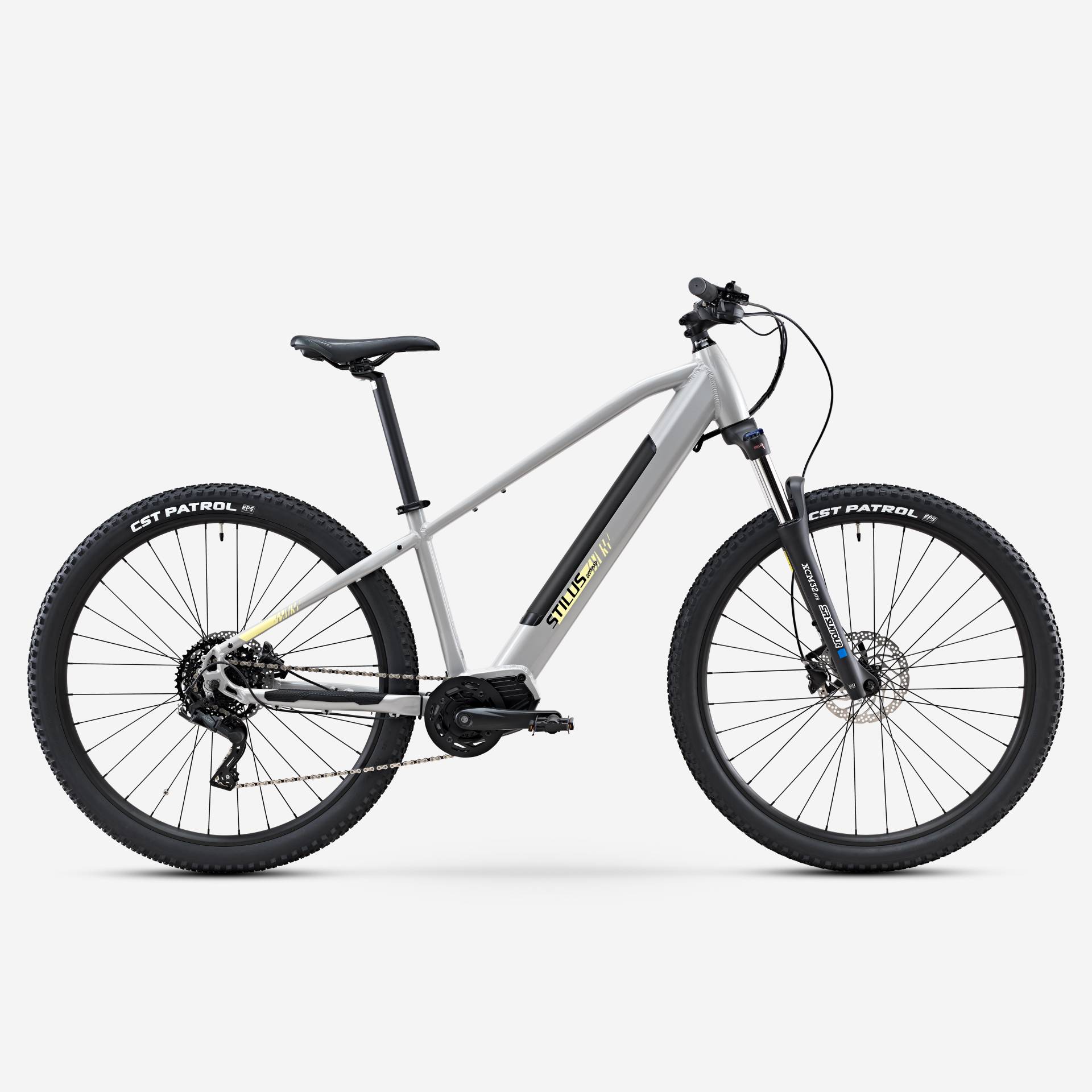 E-Mountainbike Stilus Off Road Hardtail 29 Zoll Hellgrau E-Mountainbike Stilus Off Road Hardtail 29 Zoll Hellgrau von STILUS