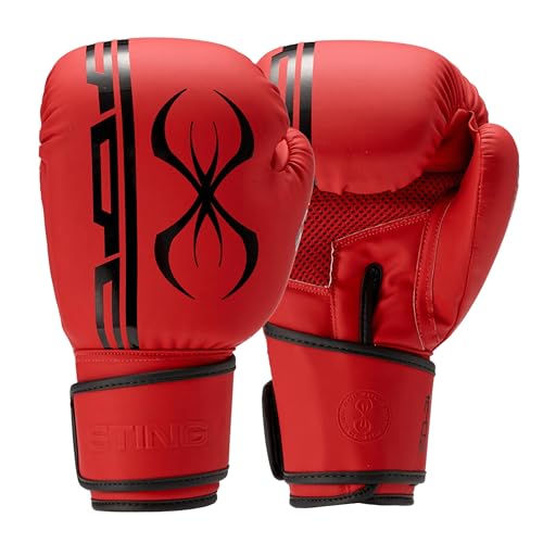 STING Armaplus Boxhandschuh, Rot/Schwarz, 340 g STING Armaplus Boxhandschuh, Rot/Schwarz, 340 g von STING