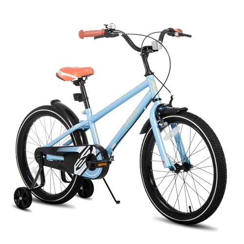 STITCH 18 Zoll Kinderfahrrad für 4-7 Jahre Mädchen & Jungen, 18 Zoll Kinderfahrrad mit Stützrädern,Blau STITCH 18 Zoll Kinderfahrrad für 4-7 Jahre Mädchen & Jungen, 18 Zoll Kinderfahrrad mit Stützrädern,Blau von STITCH