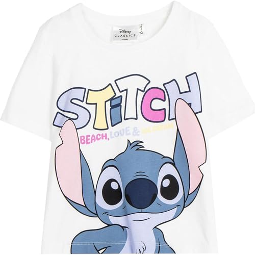 STITCH Kurzarm-T-Shirt für Kinder, Weiß, Größe: 12 Jahre STITCH Kurzarm-T-Shirt für Kinder, Weiß, Größe: 12 Jahre von STITCH