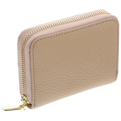 STOBOK Geldbörse Fall Inhaber Kompakt Schlüssel Schild Kartenmappe kreditkartenhalter card sleeve aufbewahrungstasche modisches Kartenetui Tragbarer Kartenorganisator Polyester Khaki von STOBOK