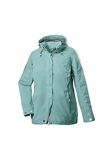 STOY Damen Funktionsjacke/Outdoorjacke mit abzippbarer Kapuze STS 11 WMN JCKT, helltürkis, 52, 39624-000 von STOY