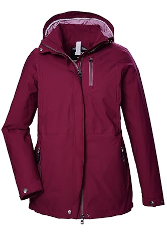 STOY Damen Funktionsjacke/Outdoorjacke wasserdicht mit abzippbarer Kapuze - Große Größen STS 9 WMN JCKT, fuchsia, 54, 43093-000 STOY Damen Funktionsjacke/Outdoorjacke wasserdicht mit abzippbarer Kapuze - Große Größen STS 9 WMN JCKT, fuchsia, 54, 43093-000 von STOY