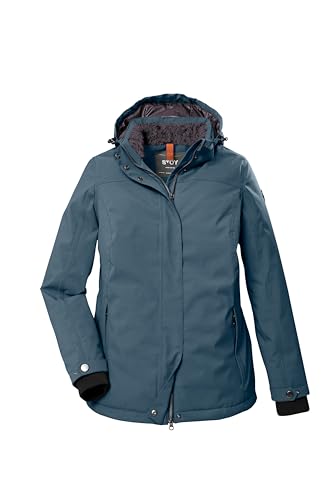 STOY Damen Funktionsjacke mit abzippbarer Kapuze Große Größen STW 9 WMN JCKT, sturmblau, 44, 39795-000 STOY Damen Funktionsjacke mit abzippbarer Kapuze Große Größen STW 9 WMN JCKT, sturmblau, 44, 39795-000 von STOY