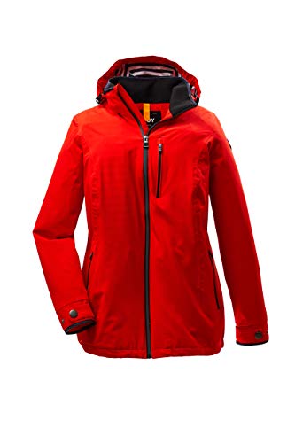 STOY Damen Funktionsjacke mit abzippbarer Kapuze - große Größen - Thiant WMN JCKT A, rot, 50; 36968-000 von STOY