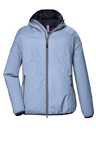 STOY Damen Packbare Funktionsjacke/Outdoorjacke wasserdicht mit Kapuze - Große Größen STS 18 WMN JCKT, hellblau, 54, 43139-000 STOY Damen Packbare Funktionsjacke/Outdoorjacke wasserdicht mit Kapuze - Große Größen STS 18 WMN JCKT, hellblau, 54, 43139-000 von STOY