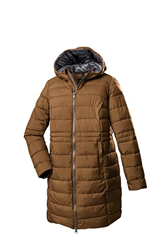 STOY Damen Parka in Daunenoptik mit Kapuze STW 12 WMN QLTD PRK, braun, 46, 38826-000 von STOY