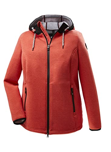 STOY Damen Scuba Jacke mit Kapuze - große größen STS 1 WMN JCKT, rot, 50, 38098-000 von STOY