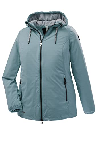 STOY Damen Softshelljacke mit Kapuze - große größen STS 5 WMN SFTSHLL JCKT, hell blaugrün, 54, 38102-000 STOY Damen Softshelljacke mit Kapuze - große größen STS 5 WMN SFTSHLL JCKT, hell blaugrün, 54, 38102-000 von STOY