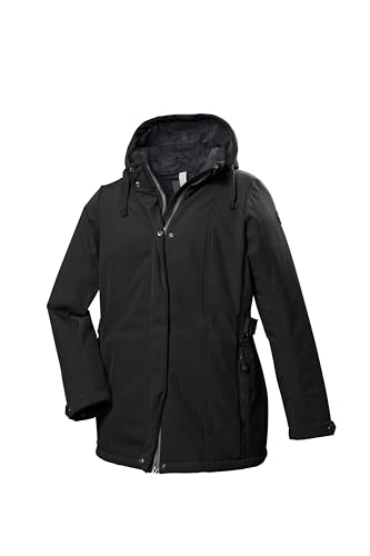 STOY Damen Softshelljacke mit abzippbarer Kapuze STW 13 WMN SFTSHLL JCKT, schwarz, 48, 41911-000 STOY Damen Softshelljacke mit abzippbarer Kapuze STW 13 WMN SFTSHLL JCKT, schwarz, 48, 41911-000 von STOY