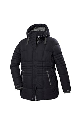 STOY Damen Steppjacke mit abzippbarer Kapuze - Große Größen STW 3 WMN QLTD JCKT, schwarz blau, 44, 41912-000 STOY Damen Steppjacke mit abzippbarer Kapuze - Große Größen STW 3 WMN QLTD JCKT, schwarz blau, 44, 41912-000 von STOY