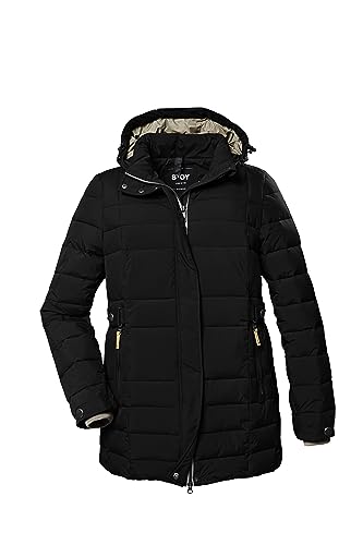 STOY Damen Steppjacke mit abzippbarer Kapuze - Große Größen STW 6 WMN QLTD JCKT, schwarz, 50, 39791-000 STOY Damen Steppjacke mit abzippbarer Kapuze - Große Größen STW 6 WMN QLTD JCKT, schwarz, 50, 39791-000 von STOY