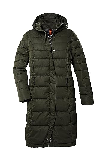 STOY Damen Stppmantel/Mantel mit Kapuze - Große Größen STW 7 WMN QLTD CT, dunkeloliv, 54, 39793-000 STOY Damen Stppmantel/Mantel mit Kapuze - Große Größen STW 7 WMN QLTD CT, dunkeloliv, 54, 39793-000 von STOY