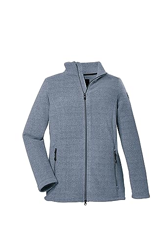 STOY Damen Strickjacke - Große Größen STW 2 WMN KNT JCKT, pale blue, 48, 39783-000 von STOY