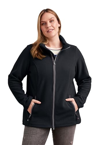 STOY Damen Strickjacke Große Größen STW 2 WMN KNT JCKT, schwarz blau, 44, 39783-000 STOY Damen Strickjacke Große Größen STW 2 WMN KNT JCKT, schwarz blau, 44, 39783-000 von STOY