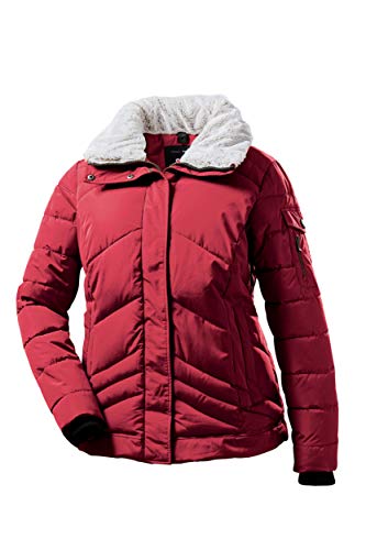 STOY Damen WMN Quilted Jckt A Jacke In Daunenoptik, dunkelrot, 50 von STOY