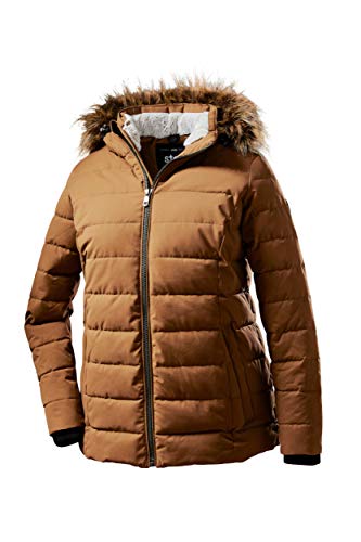 STOY Steppjacke Damen WMN Quilted Jckt E - Jacke in Daunenoptik mit Abzippbarer Kapuze - Damenjacke in großen Größen, Dark Curry, 50, 36404-000 STOY Steppjacke Damen WMN Quilted Jckt E - Jacke in Daunenoptik mit Abzippbarer Kapuze - Damenjacke in großen Größen, Dark Curry, 50, 36404-000 von STOY