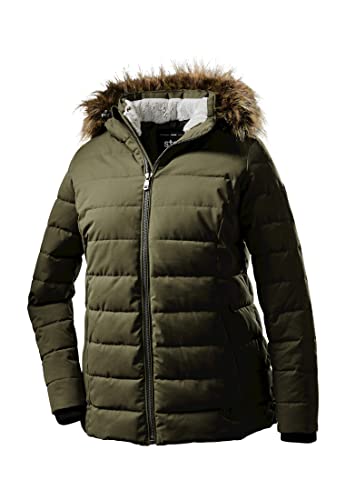 STOY Steppjacke Damen WMN Quilted Jckt E - Jacke in Daunenoptik mit Abzippbarer Kapuze - Damenjacke in großen Größen, Oliv, 44, 36404-000 STOY Steppjacke Damen WMN Quilted Jckt E - Jacke in Daunenoptik mit Abzippbarer Kapuze - Damenjacke in großen Größen, Oliv, 44, 36404-000 von STOY