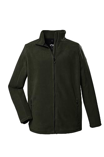 STOY Herren Fleecejacke - Große Größen STW 12 MN FLC JCKT, dunkeloliv, 6XL, 39799-000 von STOY