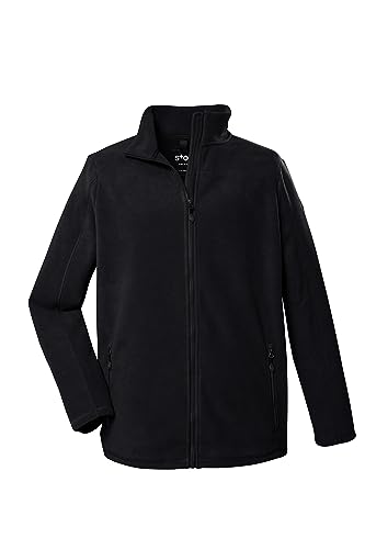 STOY Herren Fleecejacke - Große Größen STW 12 MN FLC JCKT, schwarz blau, 4XL, 39799-000 von STOY