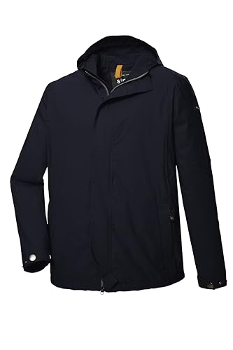 STOY Herren Funktionsjacke/Outdoorjacke mit Kapuze - Große Größen STS 7 MN JCKT, dunkelnavy, 4XL, 41547-000 von STOY