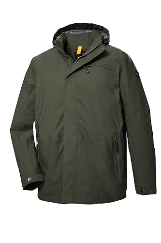 STOY Herren Funktionsjacke/Outdoorjacke mit abzippbarer Kapuze - Große Größen STS 5 MN JCKT, oliv, 3XL, 41409-000 von STOY