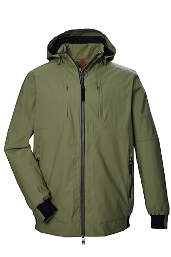 STOY Herren Funktionsjacke -Blouson wasserdicht mit abnehmbarer Kapuze - Große Größen STS 16 MN BLSN, blasses oliv, 5XL, 43104-000 STOY Herren Funktionsjacke -Blouson wasserdicht mit abnehmbarer Kapuze - Große Größen STS 16 MN BLSN, blasses oliv, 5XL, 43104-000 von STOY