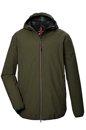 STOY Herren Packbare Funktionsjacke wasserdicht mit Kapuze - Große Größen STS 19 MN JCKT, oliv, 5XL, 43140-000 STOY Herren Packbare Funktionsjacke wasserdicht mit Kapuze - Große Größen STS 19 MN JCKT, oliv, 5XL, 43140-000 von STOY