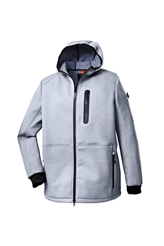 STOY Herren Scuba Jacke mit Kapuze STW 20 MN JCKT, graumelange, 6XL, 38745-000 von STOY