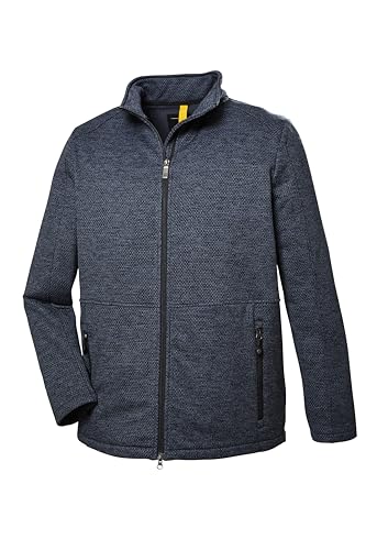 STOY Herren Stretchjacke/Fleecejacke - Große Größen STS 6 MN KNTFLC JCKT, dunkelnavy, 3XL, 41411-000 von STOY