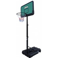 STREETSKILLER höhenverstellbarer Outdoor Basketballkorb 2,00 - 3,05 m grün/schwarz von STREETSKILLER