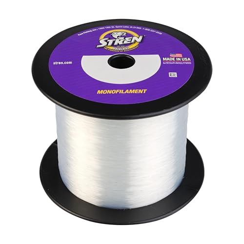 STREN Original Monofilament Monofile Angelschnur, Transparent/Blau fluoreszierend, 2400 Yd, Pound Test 4 STREN Original Monofilament Monofile Angelschnur, Transparent/Blau fluoreszierend, 2400 Yd, Pound Test 4 von STREN