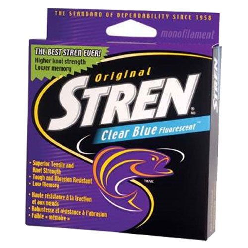STREN Unisex-Erwachsene Original Monofilament Monofile Angelschnur, Transparent/Blau fluoreszierend, 100 Yd, Pound Test 14 STREN Unisex-Erwachsene Original Monofilament Monofile Angelschnur, Transparent/Blau fluoreszierend, 100 Yd, Pound Test 14 von STREN