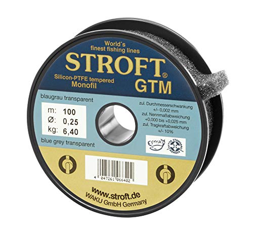 Line Stroft GTM Angelschnur, Monogarn, 200 m), Unisex, 0,160mm-3kg von STROFT