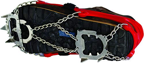 STUBAI Grödel für Wander-Schuhe | Mount Track rot, Größe L | Antirutsch-Schuhkrallen aus Edelstahl für Winter, rutschfeste Spikes für Schuhe, Wandern, Schnee, Outdoor STUBAI Grödel für Wander-Schuhe | Mount Track rot, Größe L | Antirutsch-Schuhkrallen aus Edelstahl für Winter, rutschfeste Spikes für Schuhe, Wandern, Schnee, Outdoor von STUBAI