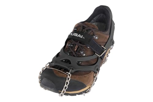 STUBAI Grödel für Wanderschuhe | Ice Track Größe XL | Elastische Antirutsch-Steigeisen aus Edelstahl für Winter | Spikes für Schuhe, Wandern, Schnee, Outdoor STUBAI Grödel für Wanderschuhe | Ice Track Größe XL | Elastische Antirutsch-Steigeisen aus Edelstahl für Winter | Spikes für Schuhe, Wandern, Schnee, Outdoor von STUBAI
