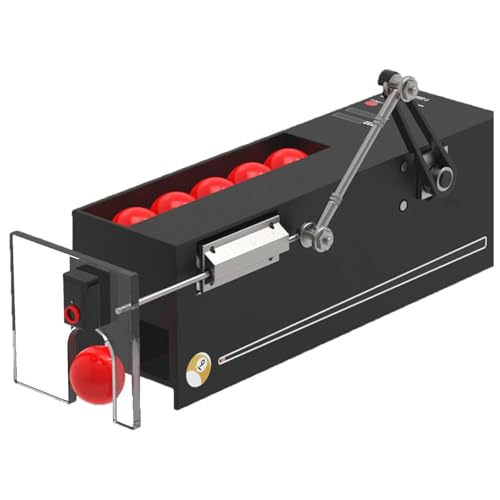 Automatische Snookerball-Trainingsmaschine, Pool-Billardball-Spender mit Echtzeit-Aufzeichnungssystem, 600 Stück/h Billardball-Übungsmaschine, Trainingsgerät for die Genauigkeit des Pool-Schießens von STWBHW