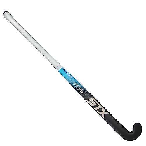 STX IX 401 Indoor-Feldhockeyschläger, 92,7 cm, Schwarz/Silber/Blaugrün von STX