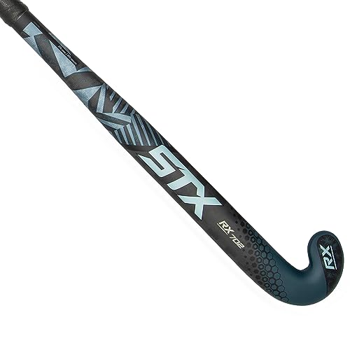 STX Rx 702 Hockeyschläger, Schwarz/Stahlblau, 37.5" von STX