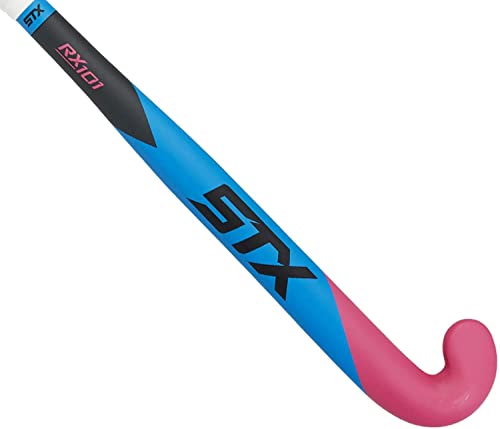 STX Unisex-Adult RX 101 Hockeyschläger, Blau/Rosa, 34 von STX