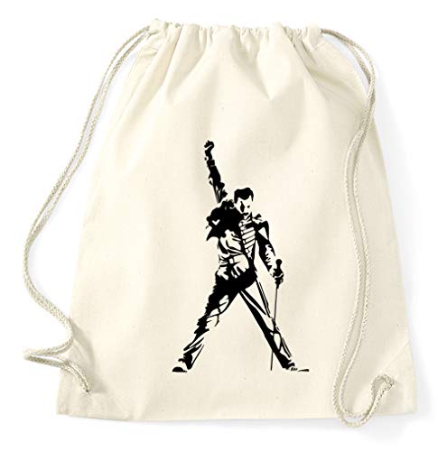 STYLETEX23 Freddie Fan Turnbeutel Sportbeutel Gym Bag, Natur STYLETEX23 Freddie Fan Turnbeutel Sportbeutel Gym Bag, Natur von STYLETEX23