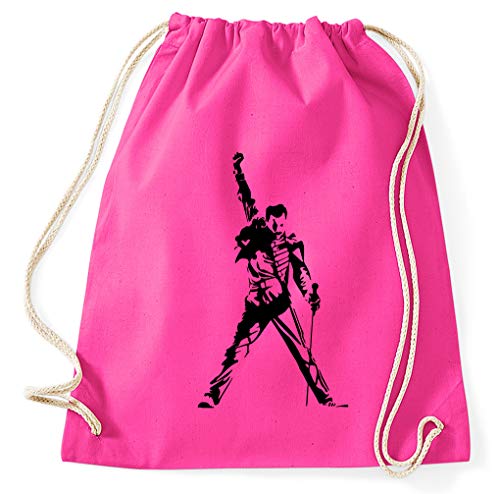 STYLETEX23 Freddie Fan Turnbeutel Sportbeutel Gym Bag, pink STYLETEX23 Freddie Fan Turnbeutel Sportbeutel Gym Bag, pink von STYLETEX23